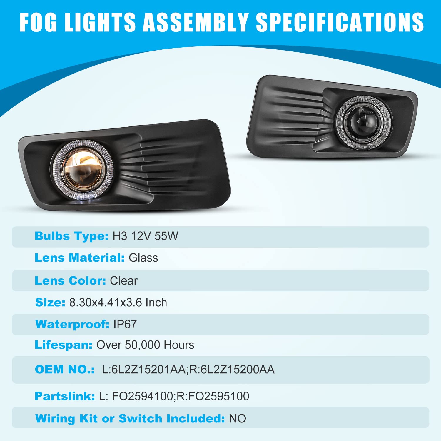 Amazon | CPW OEM フォグライト 2006-2010 フォード エクスプローラー